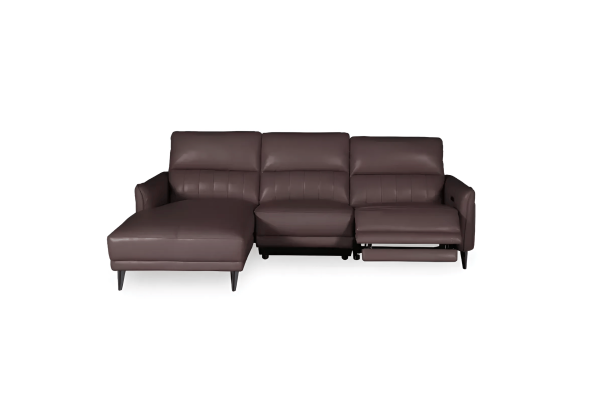 Ecksofa Ragusa L (Leder)