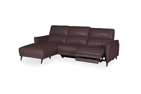 Ecksofa Ragusa L (Leder)