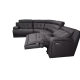 Ecksofa Ronald  (Leder)