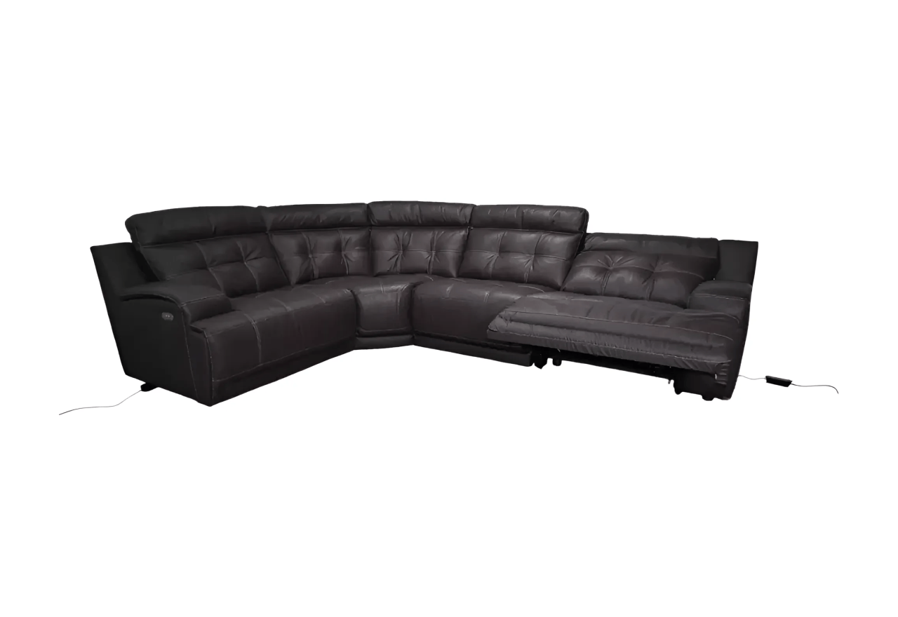 Ecksofa Ronald  (Leder)