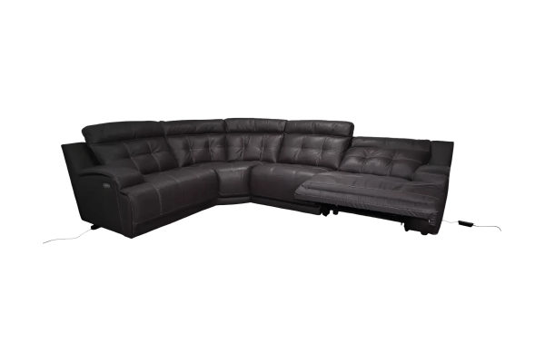 Ecksofa Ronald  (Leder)