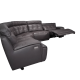 Ecksofa Ronald  (Leder)