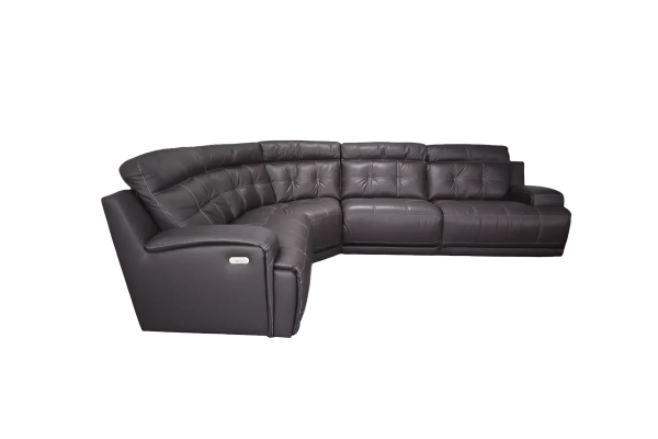Ecksofa Ronald (Leder)
