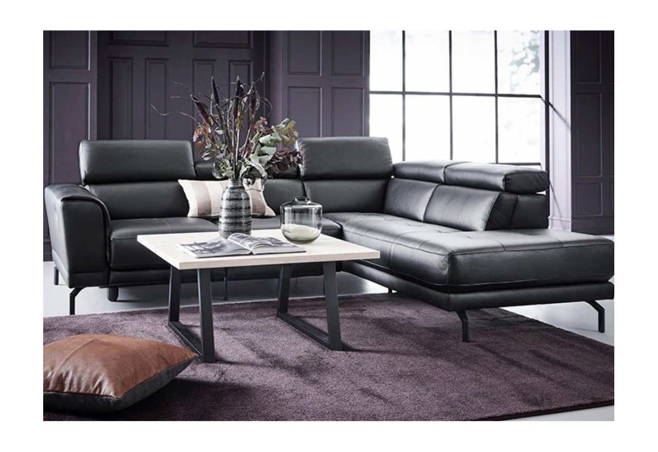 Ecksofa San Remo Grande R (Leder)