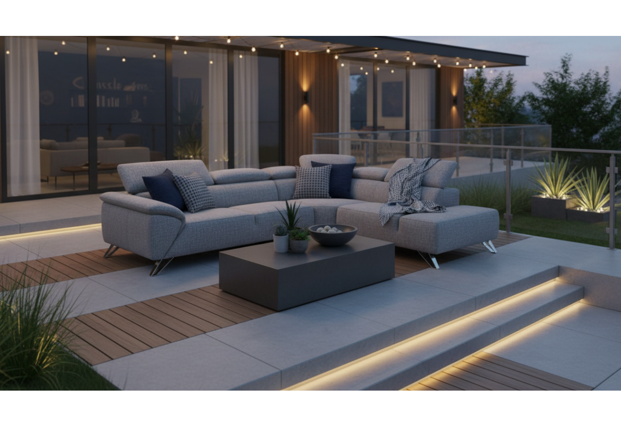 Ecksofa Tesla R (Ab Ausstellung)