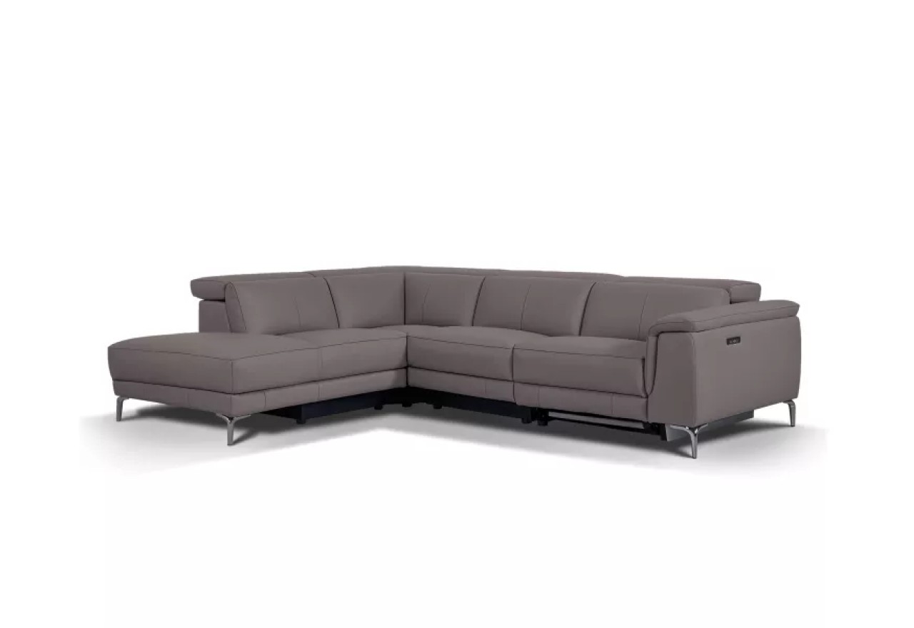 Ecksofa Venis L (Leder)