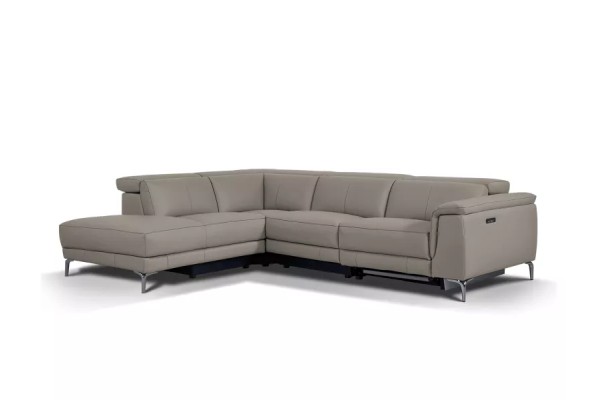 Ecksofa Venis L (Leder)