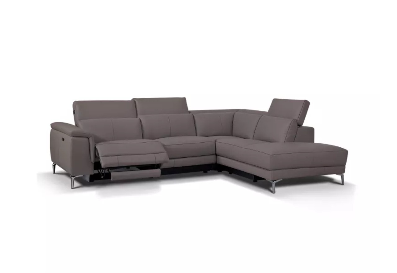 Ecksofa Venis R (Leder)