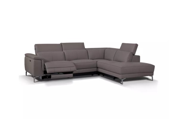 Ecksofa Venis R (Leder)