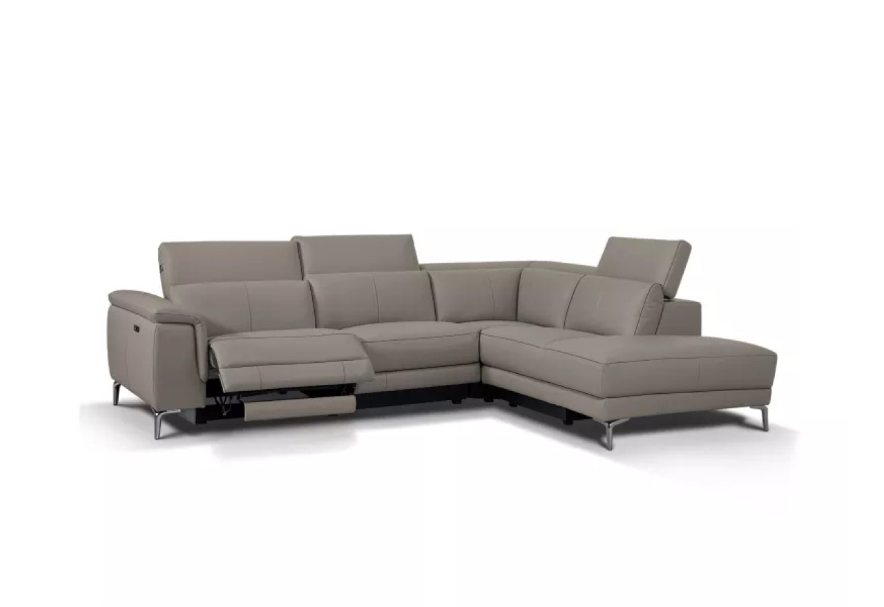 Ecksofa Venis R (Leder)