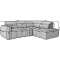 Ecksofa Vineam R