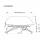 Esstisch Alfredo (90x200-240) Esstisch Alfredo (90x200-240)