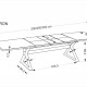 Esstisch Baron (93x200-250-350) Esstisch Baron (93x200-250-350)