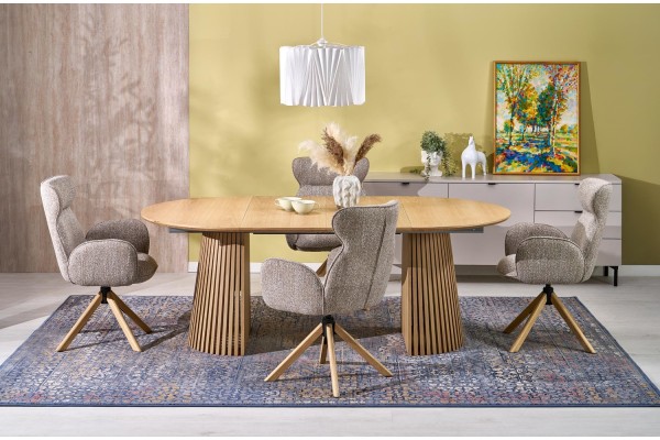 Esstisch Fargo (120x 120-165-210)