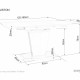 Esstisch Houston (80x120-160) Esstisch Houston (80x120-160)