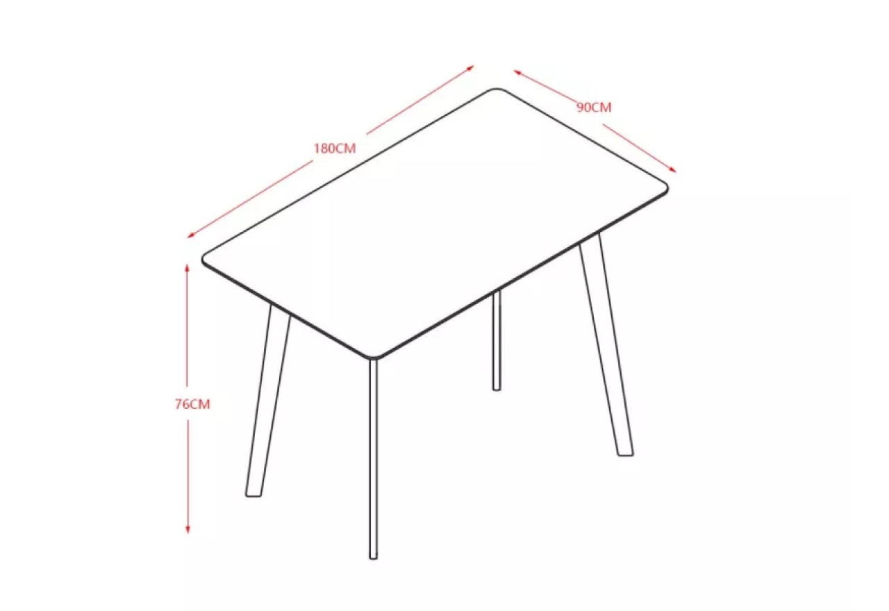 Esstisch Lorela (180x75)