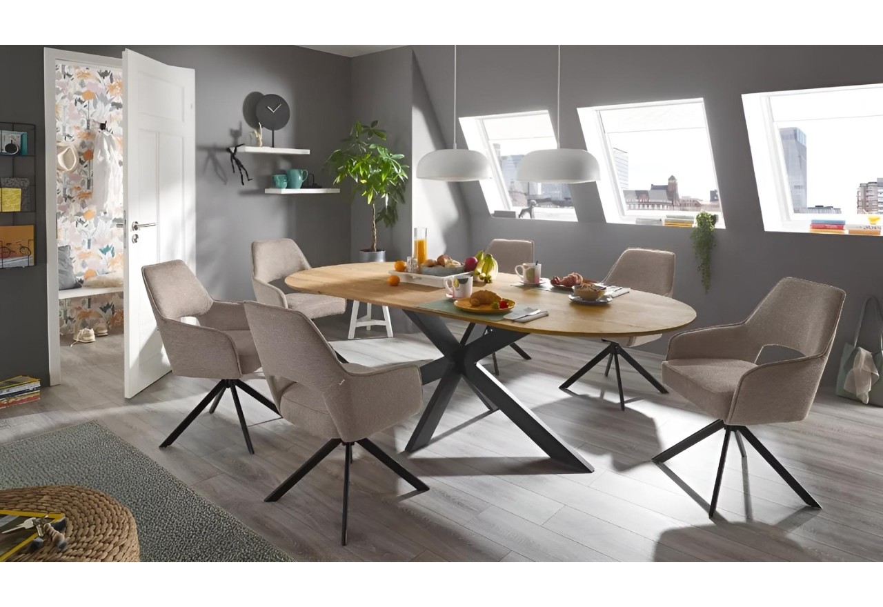 Esstisch Lumos (76x100-200)