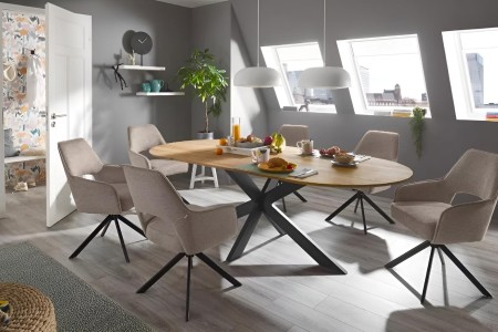 Esstisch Lumos (76x100-200)