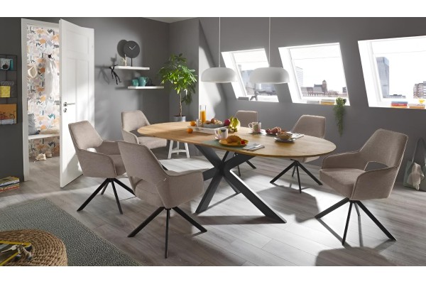 Esstisch Lumos (76x100-200)