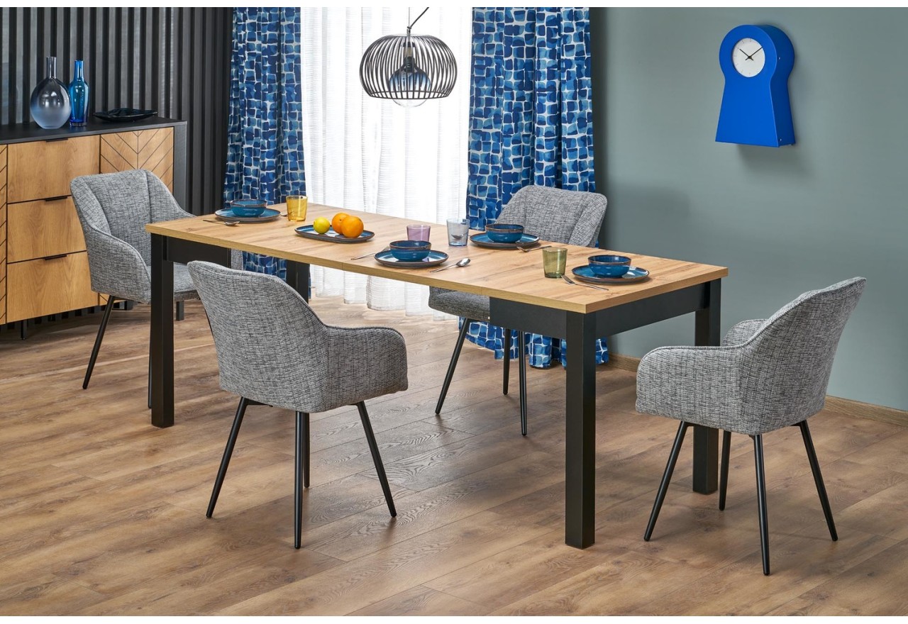 Esstisch Qubik (80x80-200)