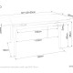 Esstisch Sento(80x120-180) Esstisch Sento(80x120-180)
