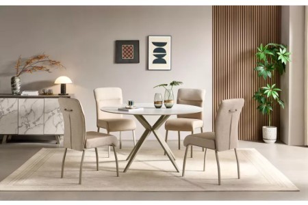 Esstisch Valera  (o135x76)