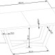 Esstisch Massive (90x160-250)