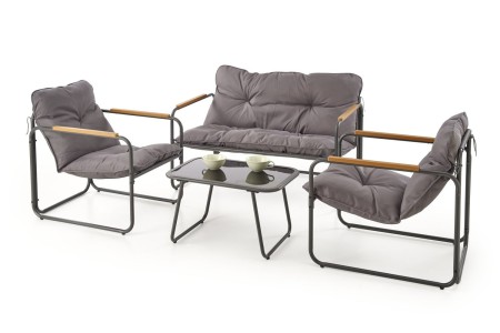 Gartenset Hudson (Set 2+1+1)