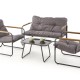 Gartenset Hudson (Set 2+1+1)