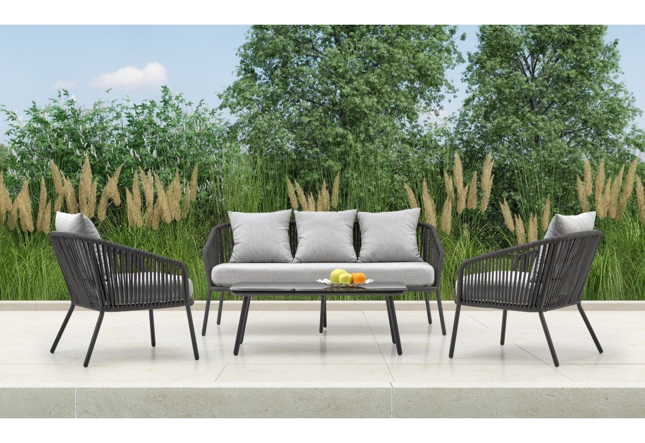 Gartenset Rocca (Set 2+1+1)
