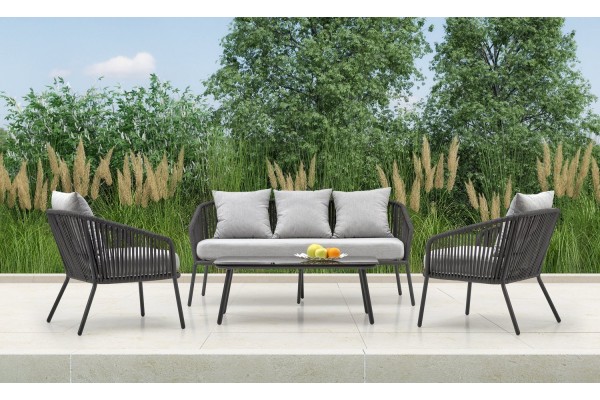 Gartenset Rocca (Set 2+1+1)