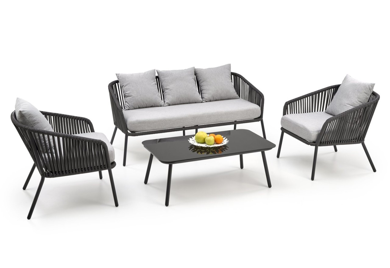 Gartenset Rocca (Set 2+1+1)