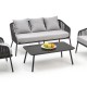Gartenset Rocca (Set 2+1+1)