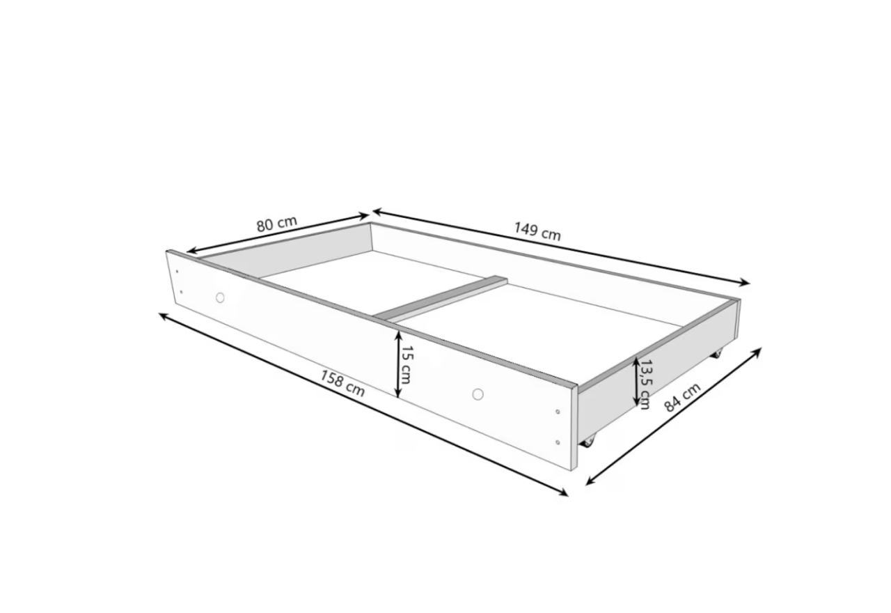 Bett Pinko Lux (80x160) Bett Pinko Lux (80x160)