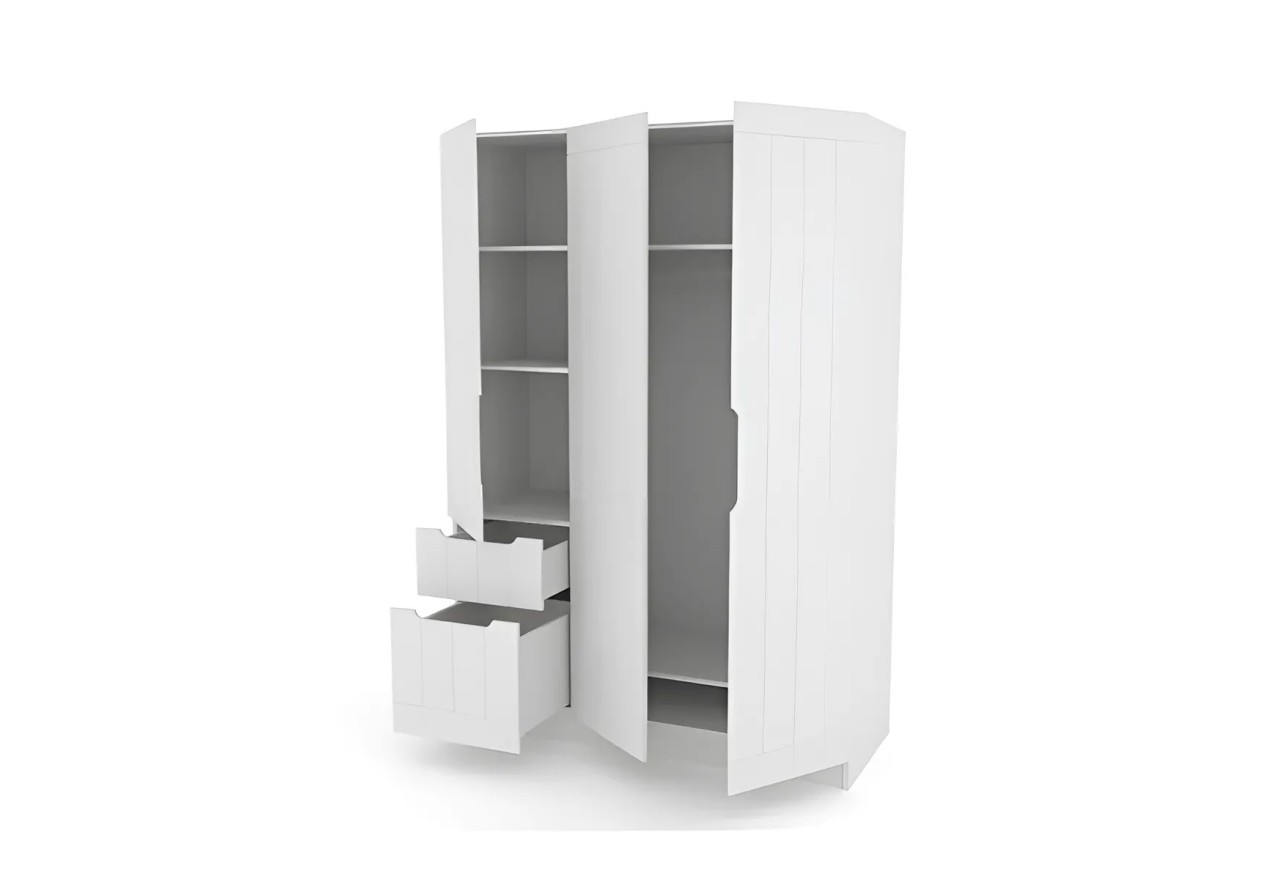 Kleiderschrank Clara M (140cm)