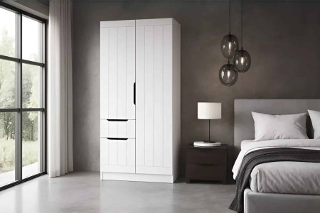 Kleiderschrank Clara S (90cm)