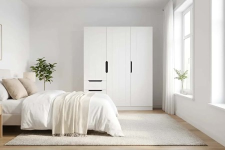 Kleiderschrank Clara M (140cm)