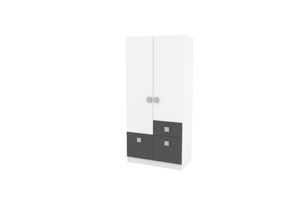 Kleiderschrank Endi S (90cm)