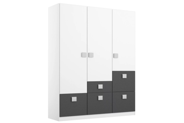 Kleiderschrank Endi M (140cm)