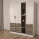 Kleiderschrank Harmoni (170cm)