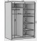 Kleiderschrank Helga (160cm)