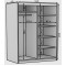 Kleiderschrank Helga (180cm)
