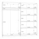 Kleiderschrank Hellen (228cm)