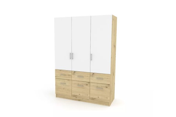 Kleiderschrank Lian M (140cm)