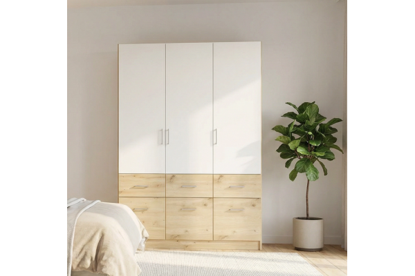 Kleiderschrank Lian M (140cm)