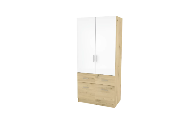 Kleiderschrank Lian S (90cm)