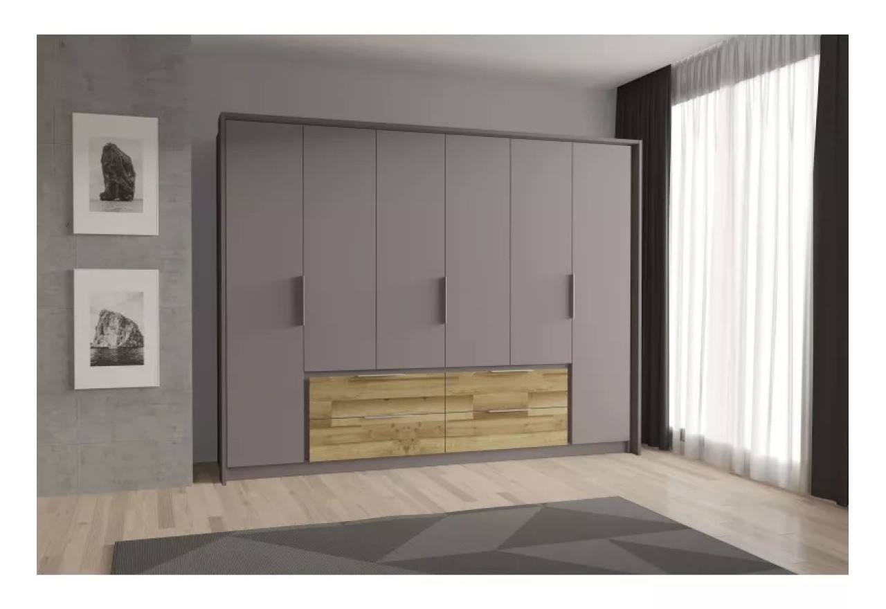 Kleiderschrank Luano (270cm)
