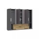 Kleiderschrank Luano (270cm)