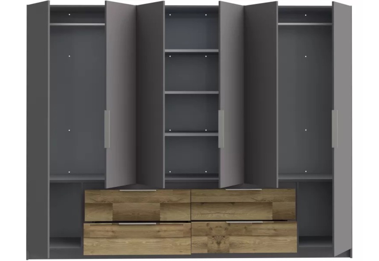 Kleiderschrank Luano (270cm)