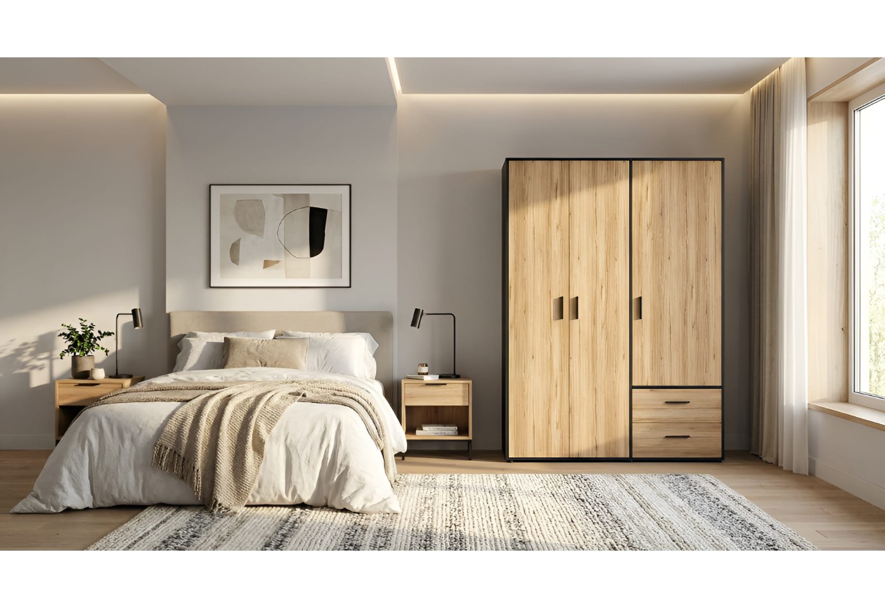 Kleiderschrank Mokaro L (145cm)